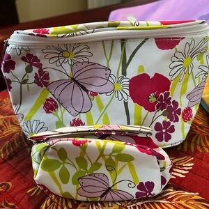 Clinique Make Up Bag 2 Piece Set